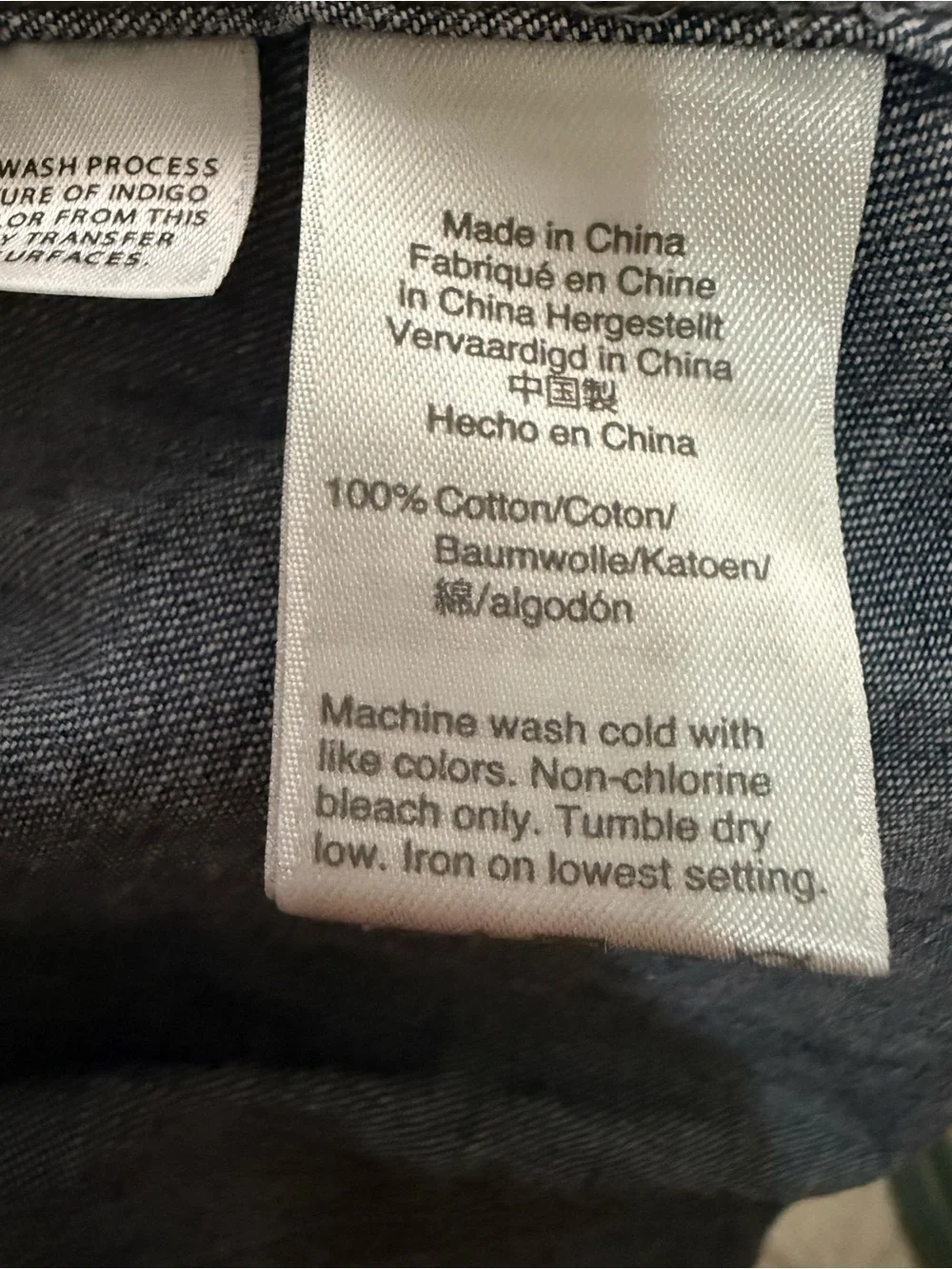 J. Crew Indigo Denim Button-Down Shirt